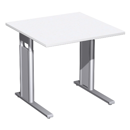 Schreibtisch 6471XX C-Fuß PRO rechteckig höhenverstellbar