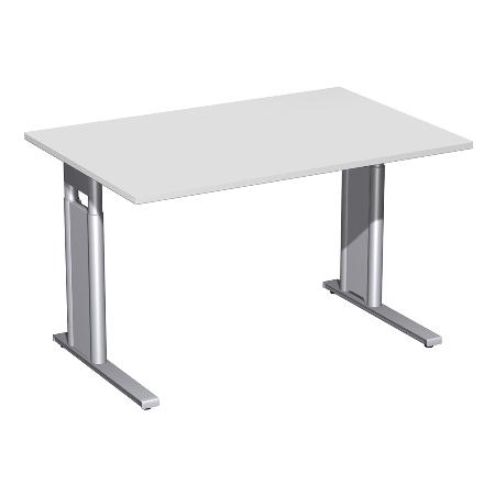 Schreibtisch 6471XX C-Fuß PRO rechteckig höhenverstellbar