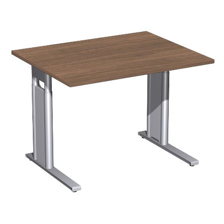 Schreibtisch 6471XX C-Fuß PRO rechteckig höhenverstellbar