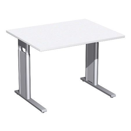 Schreibtisch 6471XX C-Fuß PRO rechteckig höhenverstellbar