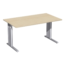 Schreibtisch 6471XX C-Fuß PRO rechteckig höhenverstellbar