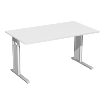 Schreibtisch 6471XX C-Fuß PRO rechteckig höhenverstellbar