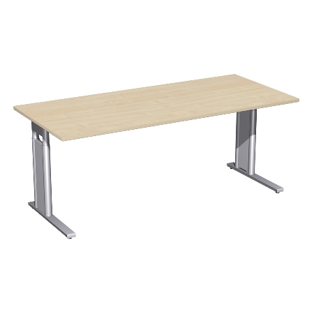 Schreibtisch 6471XX C-Fuß PRO rechteckig höhenverstellbar