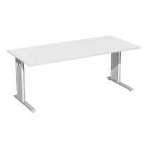 Schreibtisch 6471XX C-Fuß PRO rechteckig höhenverstellbar