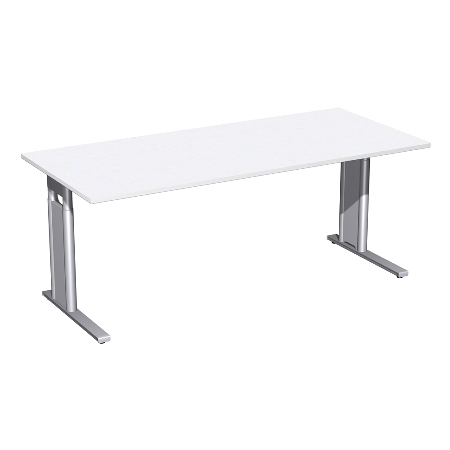 Schreibtisch 6471XX C-Fuß PRO rechteckig höhenverstellbar