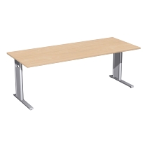 Schreibtisch 6471XX C-Fuß PRO rechteckig höhenverstellbar