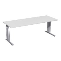 Schreibtisch 6471XX C-Fuß PRO rechteckig höhenverstellbar