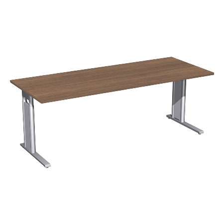 Schreibtisch 6471XX C-Fuß PRO rechteckig höhenverstellbar