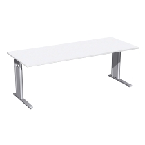 Schreibtisch 6471XX C-Fuß PRO rechteckig höhenverstellbar