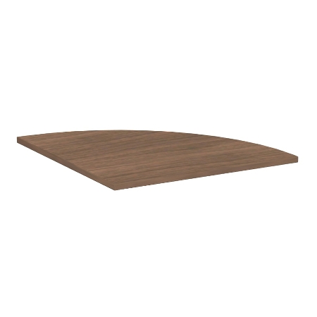 Geramöbel Verkettungsplatte 657108 4-Fuß PRO Viertelkreis 90° Tiefe 80x80cm Ahorn