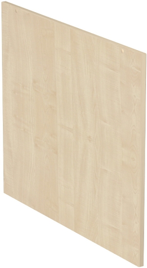 Geramöbel Seitenabschlussblende 830600 zum Thekenelement für Tischtiefe 800mm Weiß