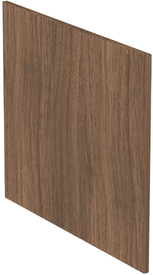 Geramöbel Seitenabschlussblende 830600 zum Thekenelement für Tischtiefe 800mm Weiß