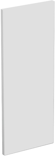 Geramöbel Designblende 830605 für Thekenelement (HxB) 812x320mm Weiß