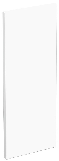 Geramöbel Designblende 830605 für Thekenelement (HxB) 812x320mm Weiß