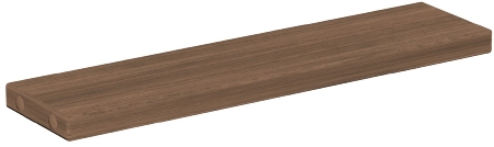Geramöbel Taschenablage 830607 für Thekenelement (BxT) 500x120mm Lichtgrau