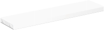Geramöbel Taschenablage 830607 für Thekenelement (BxT) 500x120mm Lichtgrau