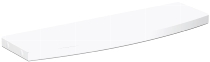 Geramöbel Taschenablage 830609 vorne gerundet für Thekenelement (BxT) 500x150mm Ahorn