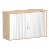 Geramöbel Anstell-Querrolladenschrank Schreibtischhöhe 3XX110 2OH abschließbar