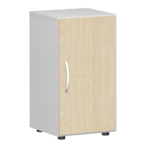 Geramöbel Flügeltürenschrank 342100-BB Flex Aktenschrank 2OH mit Standfüßen (BxTxH) 40 x 42 x 75,2 cm Buche