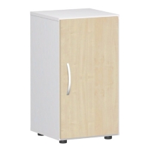 Geramöbel Flügeltürenschrank 342100-BB Flex Aktenschrank 2OH mit Standfüßen (BxTxH) 40 x 42 x 75,2 cm Buche