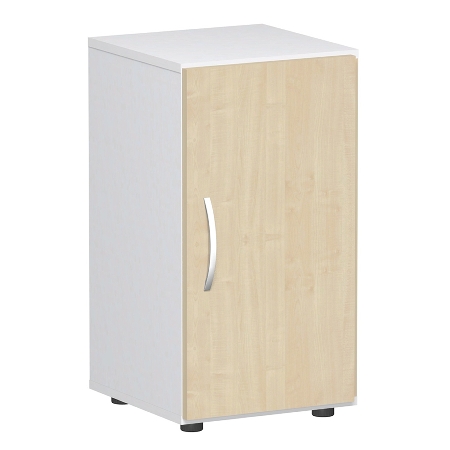 Geramöbel Flügeltürenschrank 342100-BB Flex Aktenschrank 2OH mit Standfüßen (BxTxH) 40 x 42 x 75,2 cm Buche