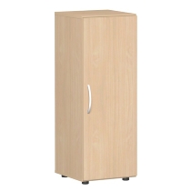 Geramöbel Flügeltürenschrank 342102-AA Flex Aktenschrank 3OH mit Standfüßen (BxTxH) 40 x 42 x 110,4cm Ahorn