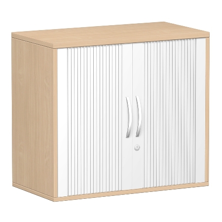 Geramöbel Anstell-Querrolladenschrank Schreibtischhöhe 3XX110 2OH abschließbar