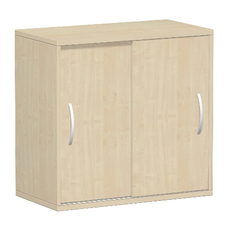 Geramöbel 382501 Schiebetürenschrank 2OH nicht abschließbar (HxBxT) 752x800x400mm Buche/Buche
