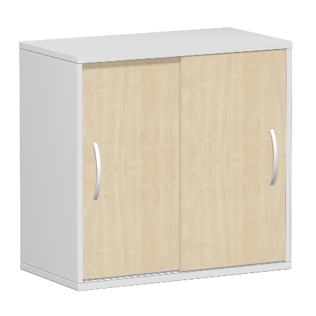 Geramöbel 382501 Schiebetürenschrank 2OH nicht abschließbar (HxBxT) 752x800x400mm Buche/Buche