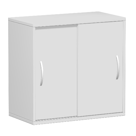 Geramöbel 382501 Schiebetürenschrank 2OH nicht abschließbar (HxBxT) 752x800x400mm Buche/Buche