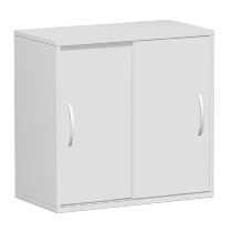 Geramöbel 382501 Schiebetürenschrank 2OH nicht abschließbar (HxBxT) 752x800x400mm Buche/Buche