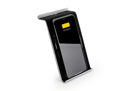 Novus 725+0139 Penda QI Smartphonehalter Silber
