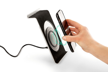 Novus 725+0139 Penda QI Smartphonehalter Silber