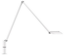 Novus 730+1211 Schreibtischleuchte Attenzia Task Weiss mit Klemme (10-50mm)