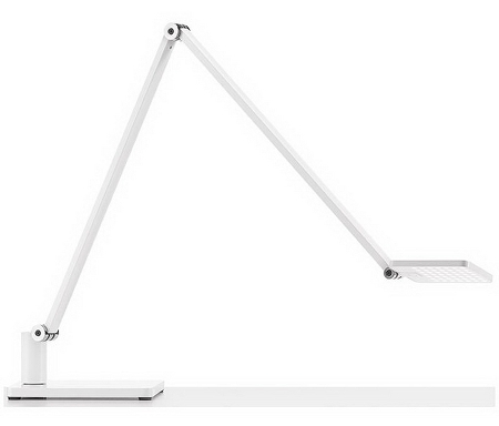 Novus 730+1291 Schreibtischleuchte Attenzia Task Weiss mit Tisch-Standfuß