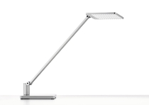 Novus 740+2199 Attenzia complette 4000K Schreibtischleuchte mit Standfuß Silber
