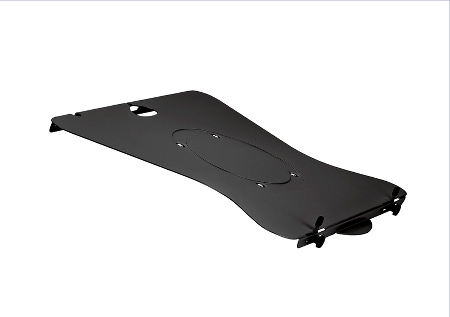 Novus 795+9168 Notebook-Platte für MY Arme 2.0 und Clu Arme Schwarz