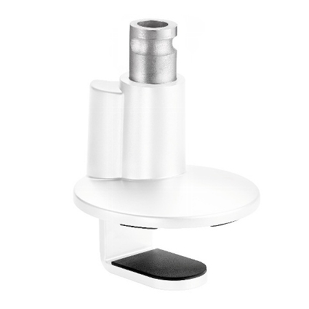 Novus 898+0011 Clu Tischbefestigung 3-in-1 Weiß