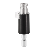 Novus 898+0038+000 Clu Dornadapter mit Ø16 mm Zapfen Schwarz