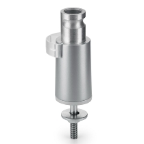Novus 898+0039+001 Clu Bohrschraubbefestigung 5-37,5mm Silber