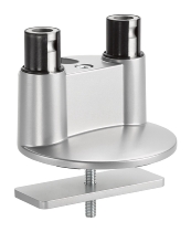 Novus 898+0041+000 Clu Duo Tischbefestigung 3 in 1 KH 10-50mm Weiss