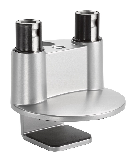 Novus 898+0048+000 Clu Duo 3-in-1 Tischbefestigung KH 10-50mm Silber