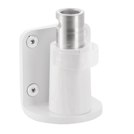 Novus 898+0081+000 Clu Wall/SlatWall Adapter Weiss
