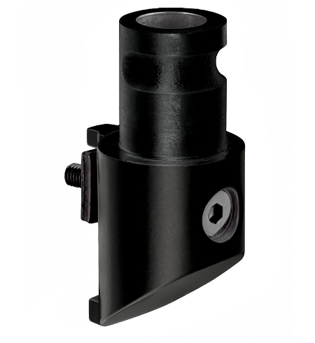 Novus 898+0098 Clu Säulen-Adapter für Säulen der Serien MY/TSS Schwarz