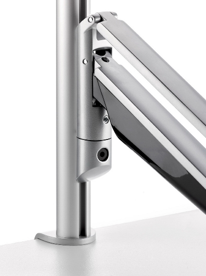 Novus 898+0099 Clu Säulen-Adapter für Säulen der Serien MY/TSS Silber