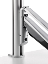 Novus 898+0099 Clu Säulen-Adapter für Säulen der Serien MY/TSS Silber