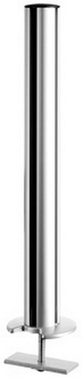 Novus 961+0419 TSS Säule 845mm mit Kabellochbefestigung inkl. 2 Kabelspangen