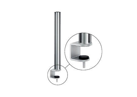Novus 961+0609 TSS Säule 445mm mit Zwinge 1 (Maulweite 14-40mm) inkl. 2 Kabelspangen