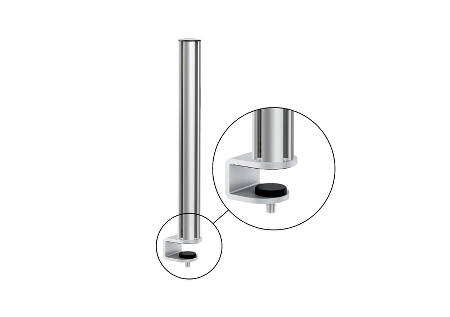 NOVUS 961+2709 TSS Säule 445 mit Systemzwinge 1 Klemmbereich 13-25mm