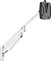 Novus 990+2001 Monitortragarm Clu 2 Weiss ohne Befestigung Belastbar 2-7 kg